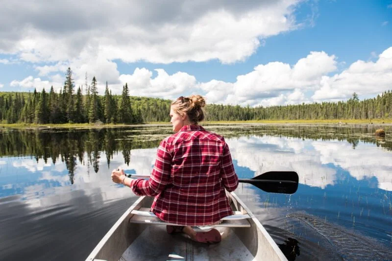ALGONQUIN PARK CANOEING AND HIKING